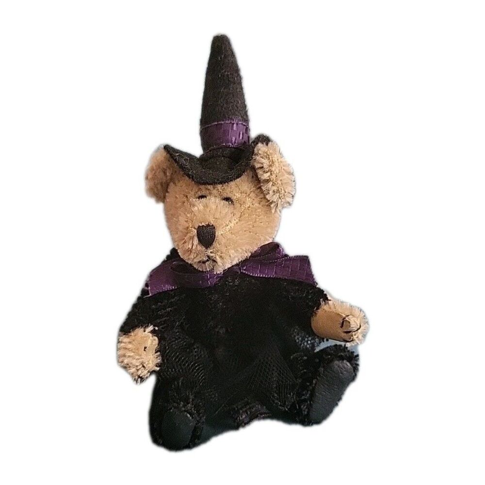Vintage Boyds Bear Mini Mohair Witch Halloween 5" Bear 1999 20th Anniversary NWT